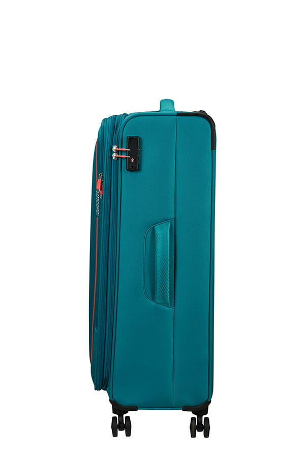 American Tourister Pulsonic Spinner Expandable 81cm  Stone Teal