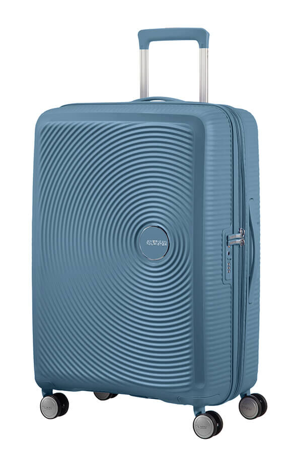 Achteruit Aja Opeenvolgend Soundbox Spinner Expandable 67cm Stone Blue | Rolling Luggage Nederland