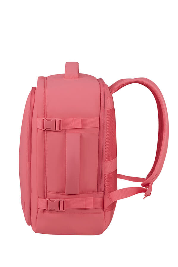 American Tourister Take2cabin Casual Backpack Puff S/M  Pink Glitch