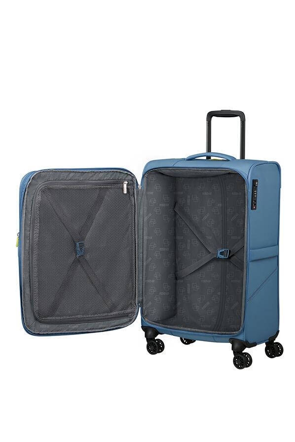 SummerRide Middelgrote ruimbagage | American Tourister SummerRide Spinner M EXP TSA SP 69cm  Coronet Blue