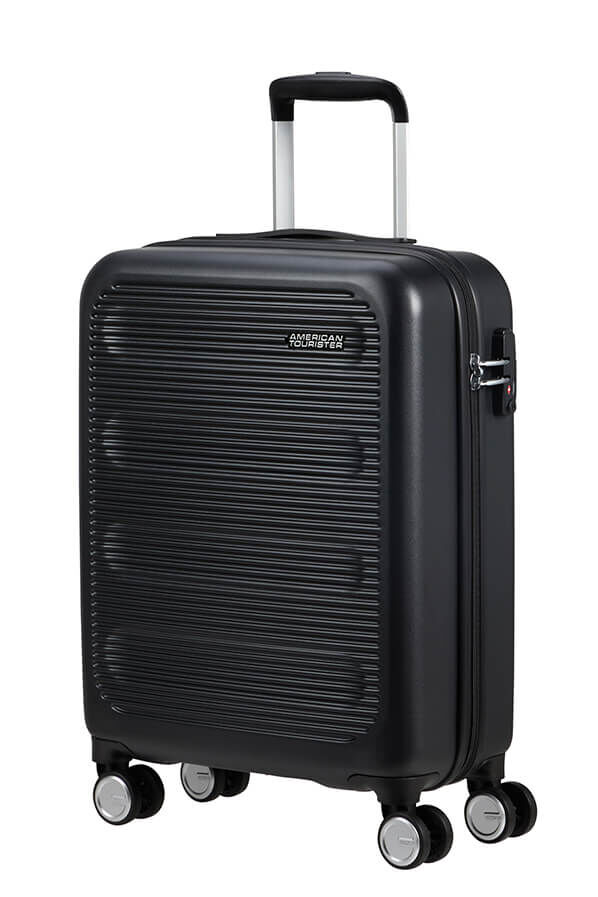 American Tourister Astrobeam Spinner TSA 55cm  Storm Black