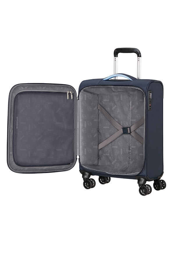 American Tourister Cloudrider Spinner TSA S  Sky Navy