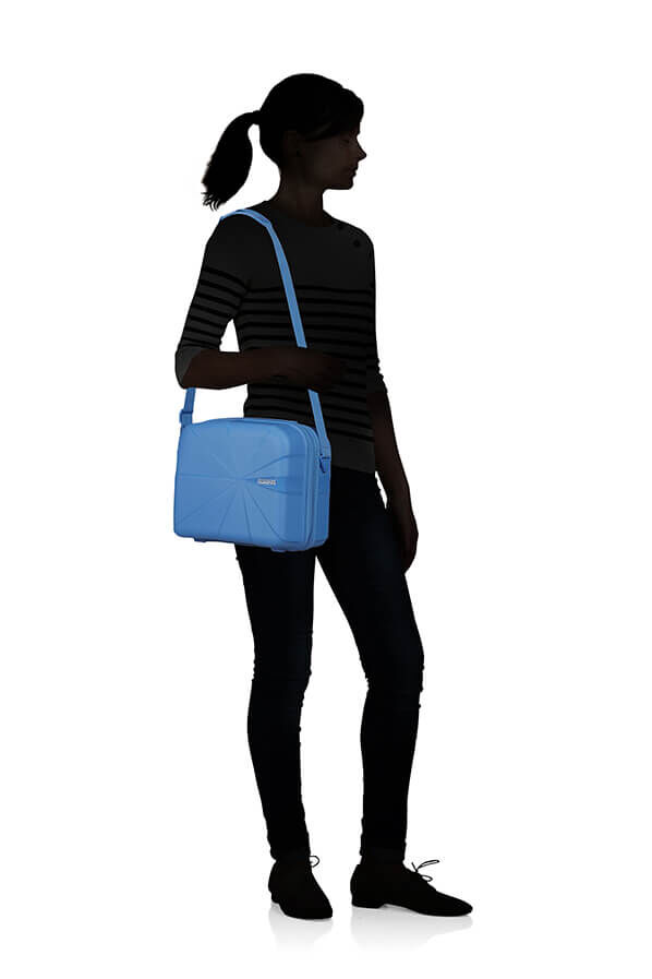 American Tourister StarVibe Beauty Case Tranquil Blue