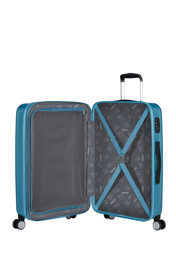 American Tourister Astrobeam Spinner EXP TSA 67cm  Icy Aqua