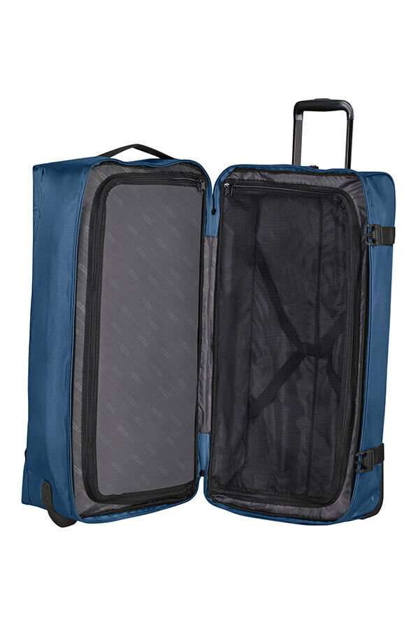 American Tourister Reistas Met Wielen Urban Track Duffle M Black/Orange American Tourister Reistas Met Wielen Urban Track Duffle M Black/Orange