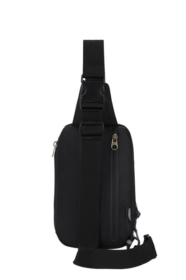 American Tourister Brightup Sling Bag Zip  Zwart