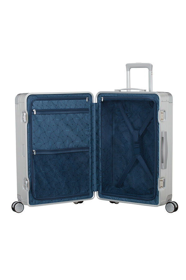 American Tourister Soundbox Alu Spinner TSA 68cm  Silver