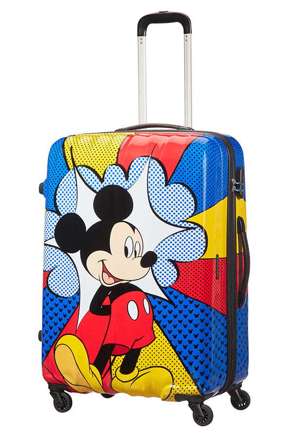 American Tourister Disney Legends Grote koffer met 4 wielen 75cm Mickey Flash Pop