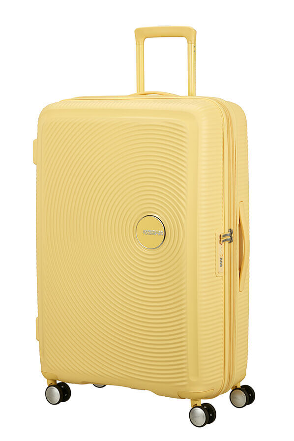 American Tourister SoundBox Spinner TSA Expandable 77cm  Pastel Yellow
