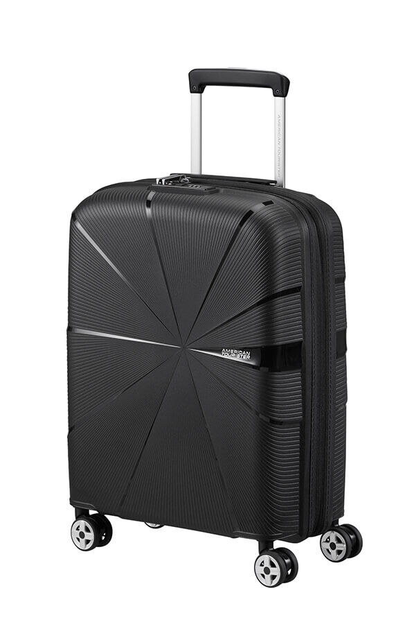 American Tourister StarVibe Spinner Expandable TSA 55cm Zwart