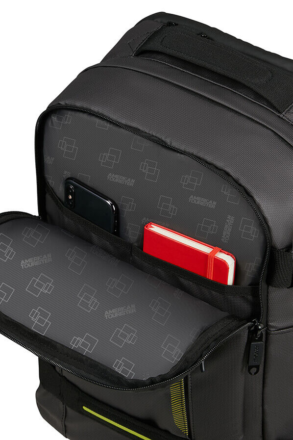 American Tourister Urban Track Laptop Backpack Coated 15.6'  Black/Lime