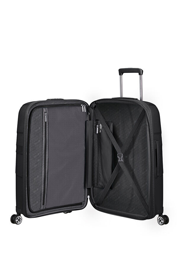 American Tourister StarVibe Spinner Expandable TSA 67cm Zwart
