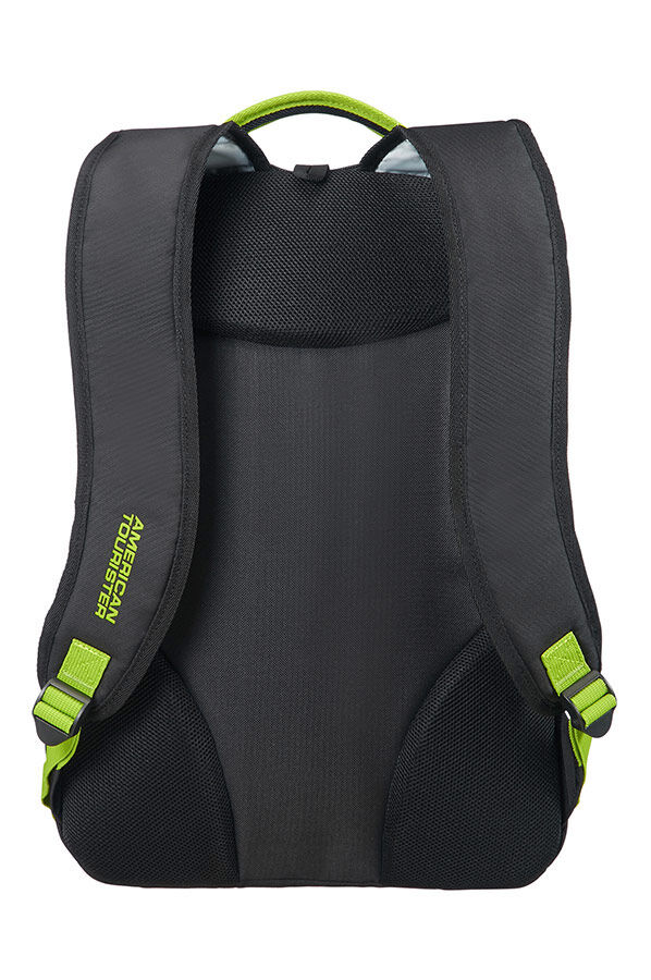 American Tourister Urban Groove Laptop rugzak 2 39.6cm/15.6inch Black/Lime Green