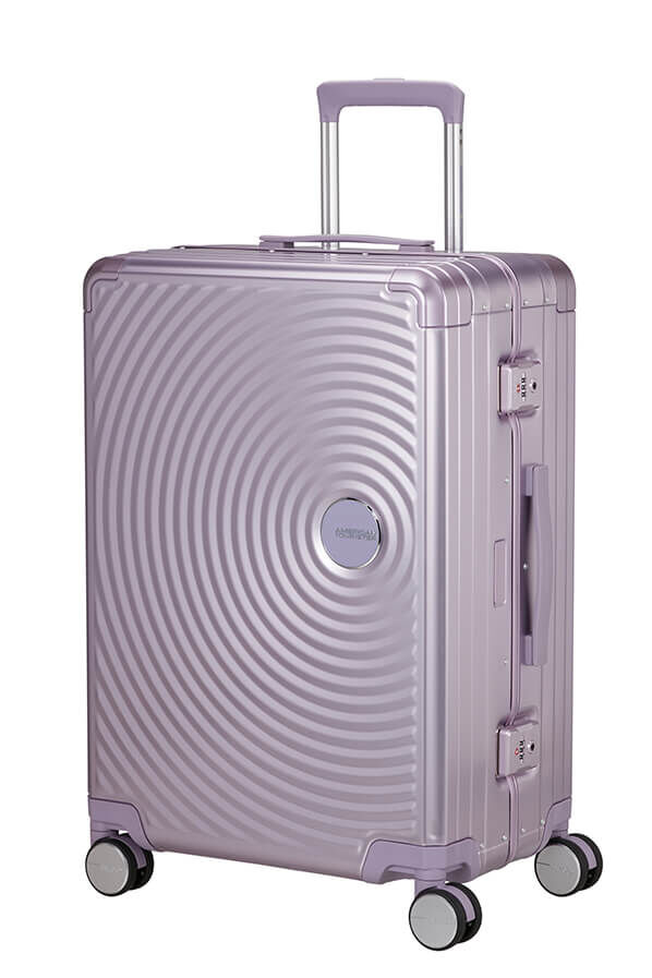 American Tourister Soundbox Alu Spinner TSA 68cm  Stormy Lilac