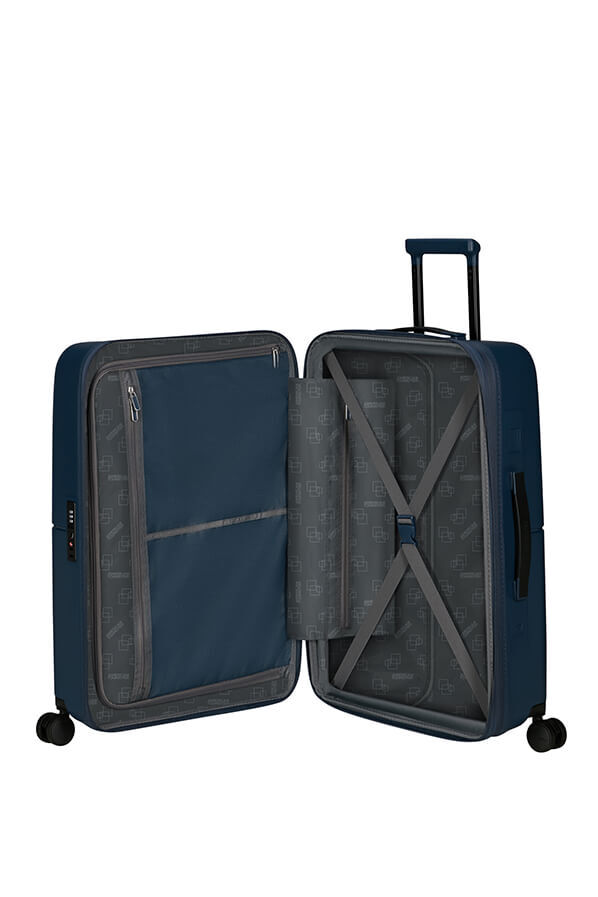 American Tourister DashPop Spinner Expandable TSA 67cm Midnight Blue