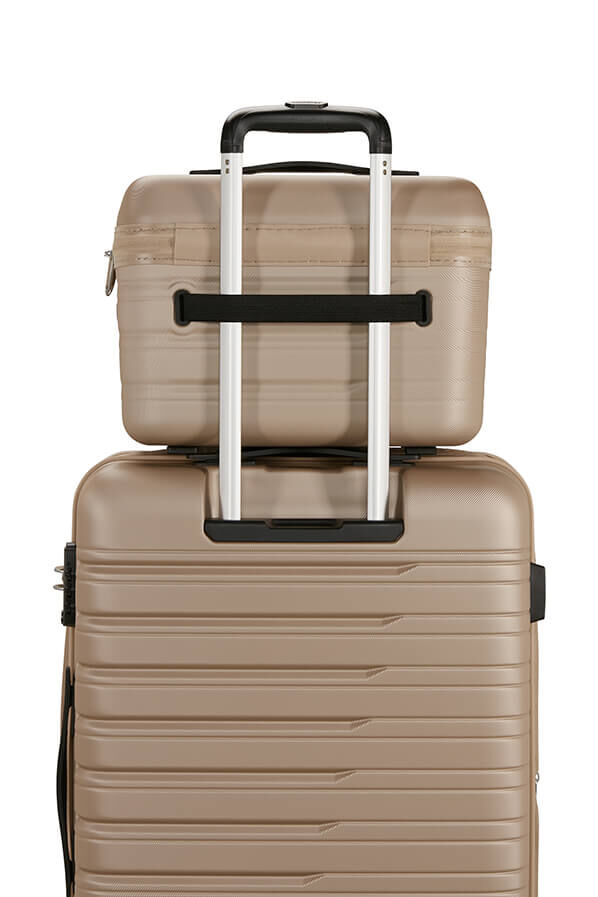 American Tourister Flashline Beauty Case  Ivory gold