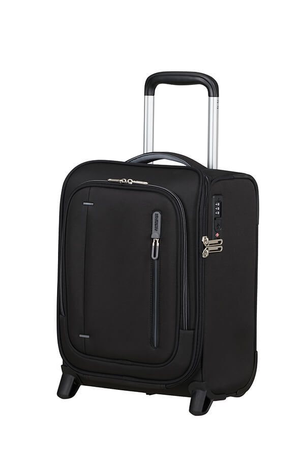 Cloudrider Koffer (2 wielen) S/M | American Tourister Cloudrider Upright Underseater Tsa  Jet Black