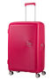 American Tourister Soundbox Spinner uitbreidbaar 77cm Lightning Pink