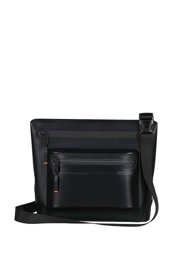 Colourdry Schoudertas M | American Tourister Colourdry Shoulder Bag M  True Black