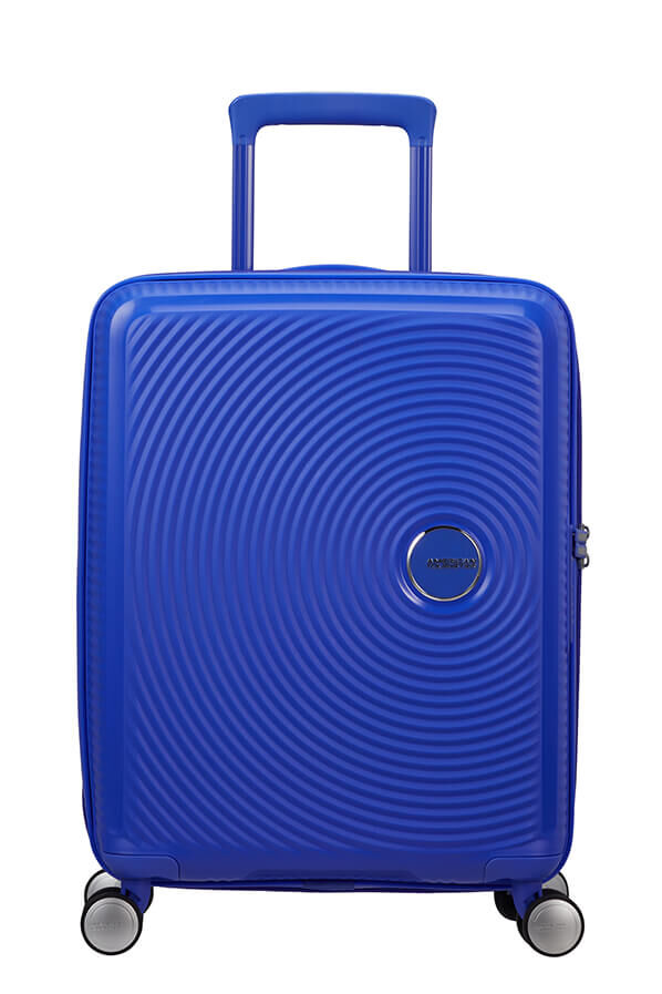 American Tourister SoundBox Spinner Expandable 55cm  Cobalt Blue