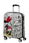 American Tourister Disney Wavebreaker Spinner TSA Disney Fl 55cm  Minnie Comics White