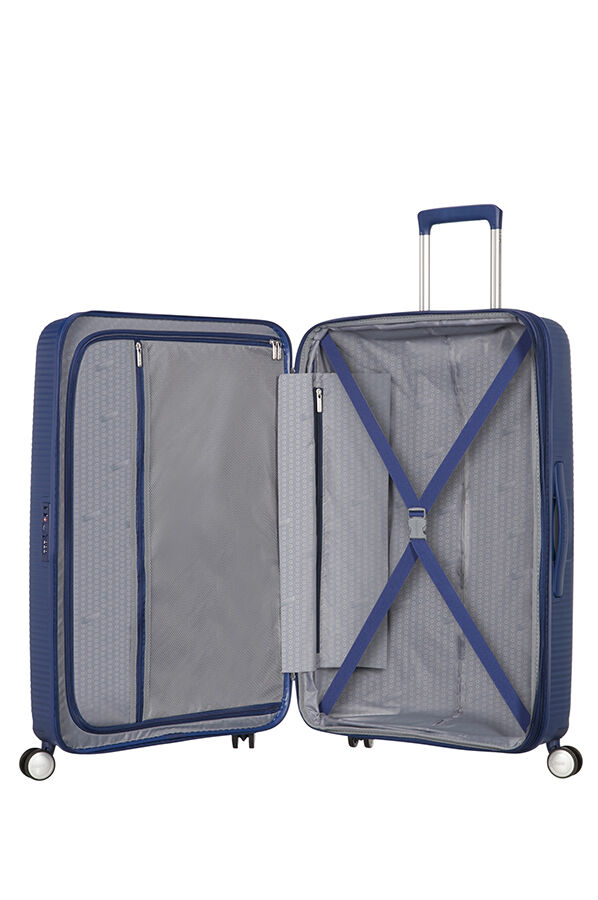 American Tourister Soundbox Spinner uitbreidbaar 67cm Midnight Navy