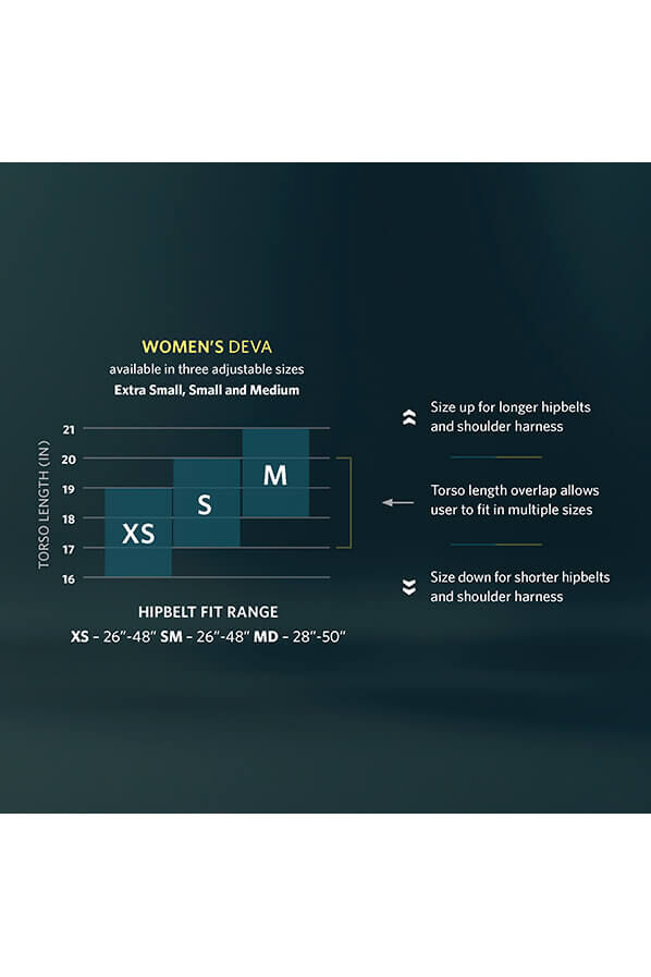 Gregory Deva 70 XS  Glacial Blue