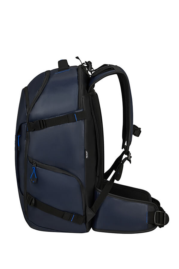 Ecodiver Reisrugzak S | Samsonite Ecodiver Travel Backpack S 17.3'  Blue Nights