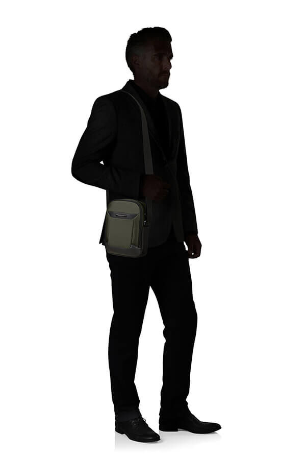 Samsonite Pro-Dlx 6 Crossbody Bag M  Groen