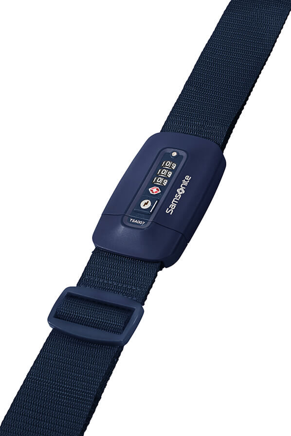 Samsonite Ta Revolution Luggage Strap/TSA Lock  Midnight Blue