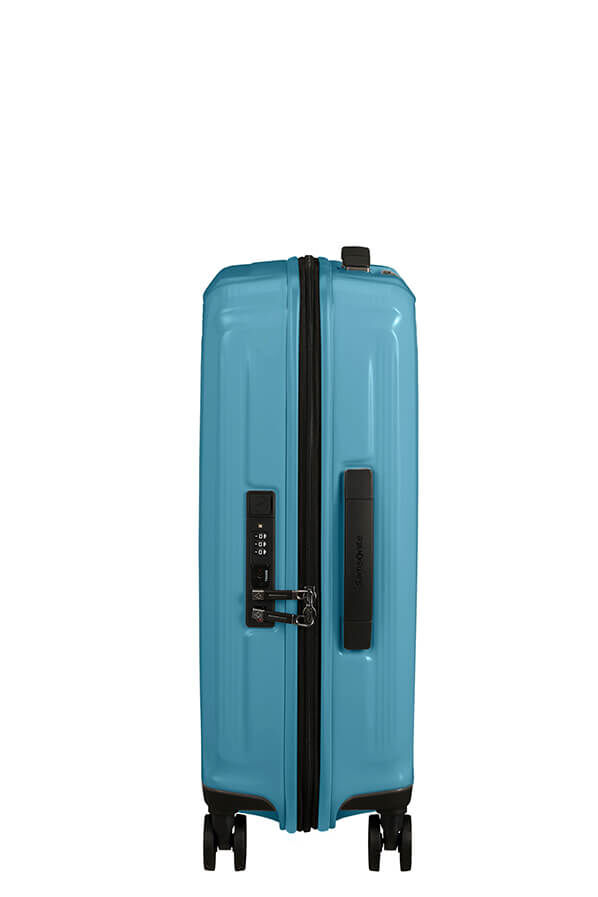 Samsonite Nuon Spinner Expandable 55cm  Metallic Ocean Blue