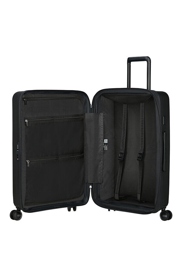 Samsonite Restackd Spinner Expandable 68cm  Black
