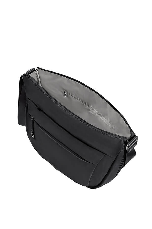 Samsonite Move 5.0 Hobo Bag Round Expandable M  Black