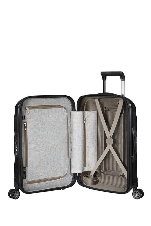 Samsonite C-Lite Spinner Expandable 55cm  Zwart