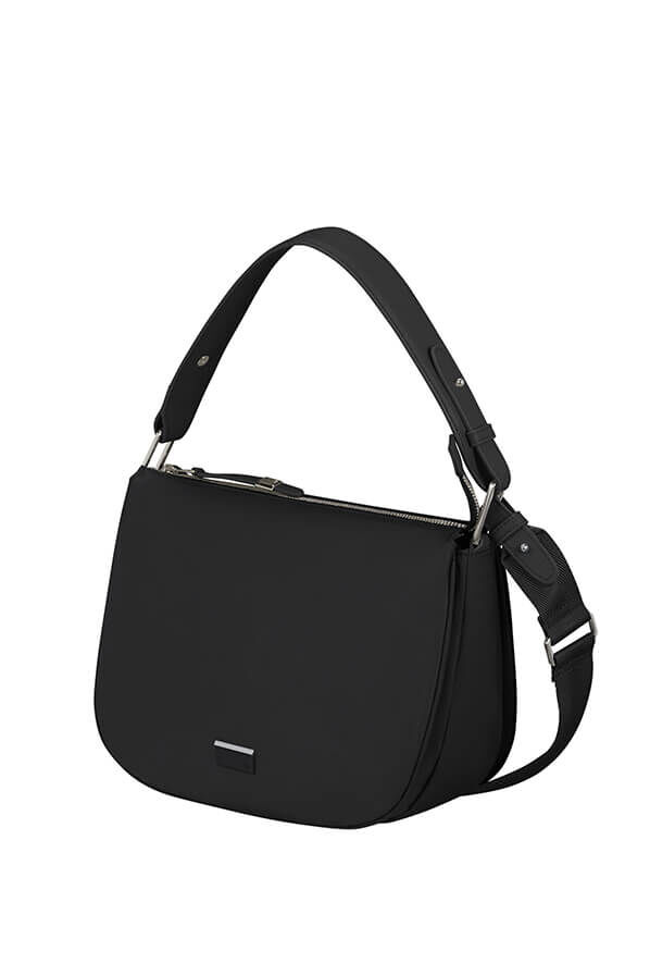 Samsonite Be-Her Hobo Bag Round 3 Compartments  Zwart