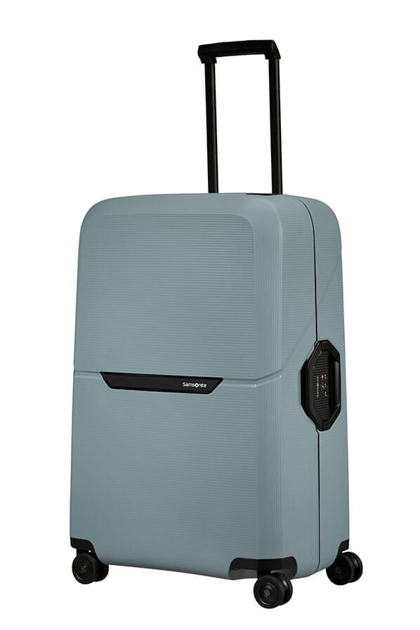 Respect Klein gebonden Magnum Eco Spinner 75cm Ice Blue | Rolling Luggage Nederland