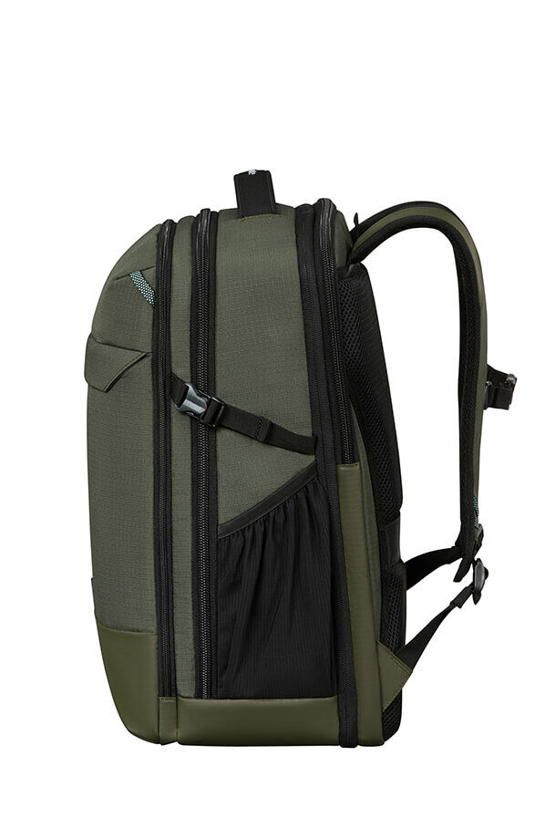 Samsonite Roadseeker Laptop Backpack Expandable L  Dark Olive