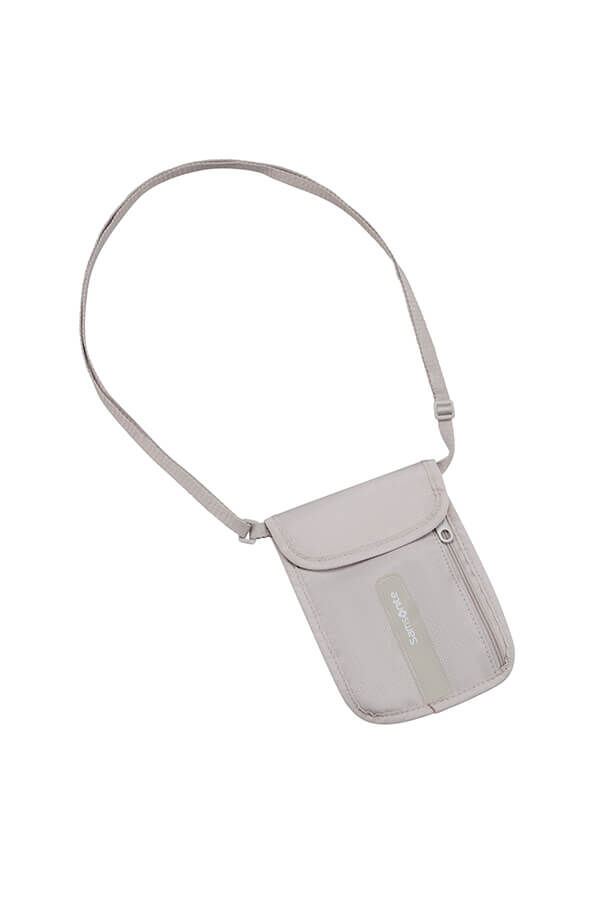 Samsonite Ta Revolution RFID Neck Pouch  Eclipse Grey