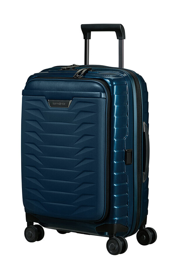 Samsonite Proxis Spinner Expandable Easy Access 55cm  Petrol Blue