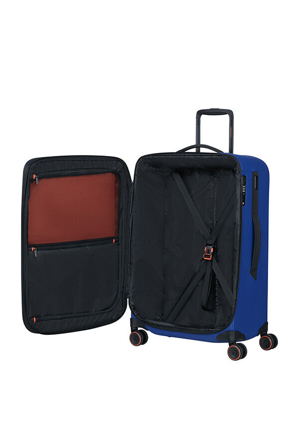 Samsonite Glazed Spinner Expandable 67cm  Electric Blue