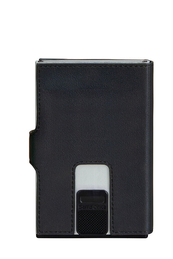 Samsonite Alu Fit 202 - Slide-up Wallet  Zwart