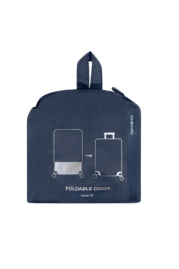 Samsonite Ta Revolution Foldable Luggage Cover S  Midnight Blue