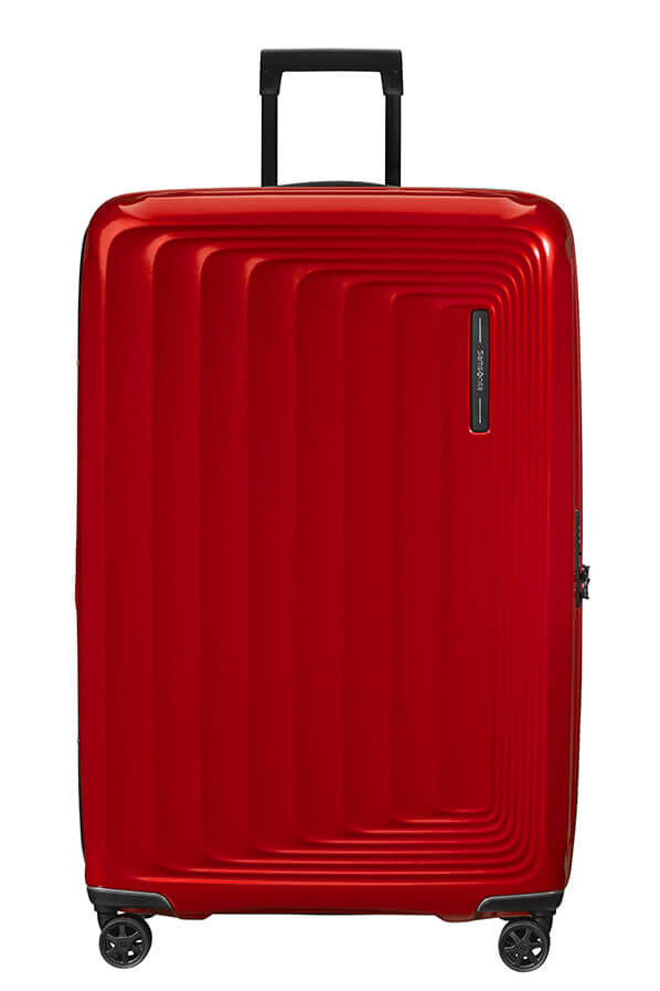 Samsonite Nuon Spinner Expandable 81cm  Metallic Rood