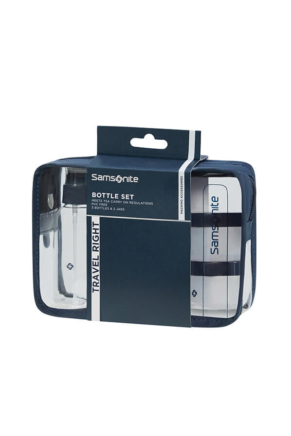 Samsonite Ta Revolution Bottle Set  Midnight Blue