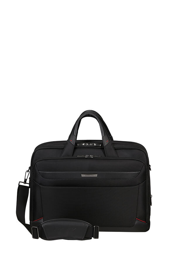 Samsonite Pro-Dlx 6 Bailhandle Expandable 17.3'  Zwart