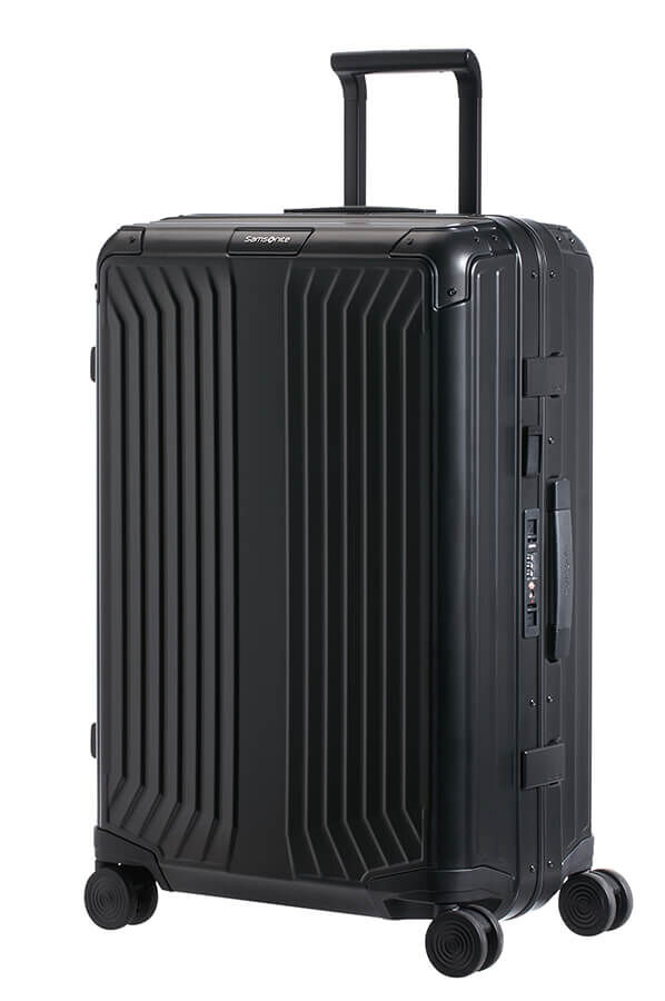 Samsonite Lite-Box Alu Spinner 69cm  Zwart