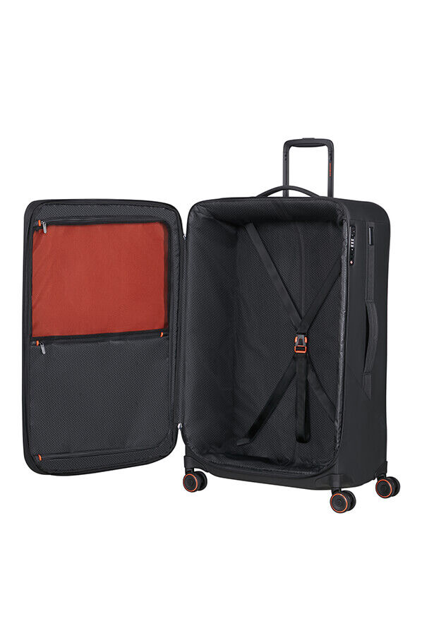Samsonite Glazed Spinner Expandable 84cm  Zwart