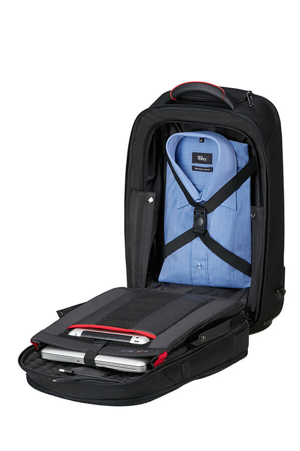 Samsonite Pro-DLX 6 Laptop Backpack with Wheels  17.3inch Zwart