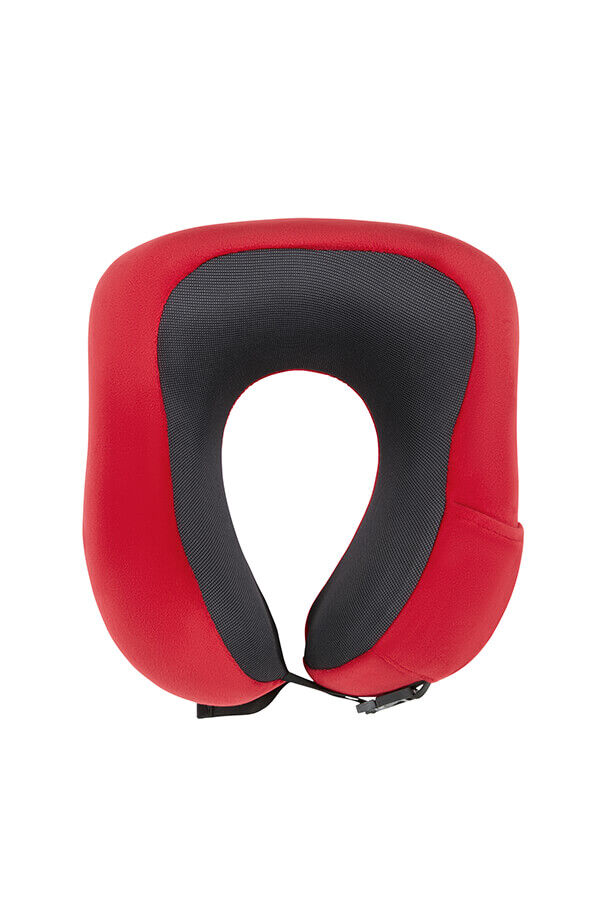 Samsonite Ta Revolution Ergonomic Memory Foam Pillow  Rood