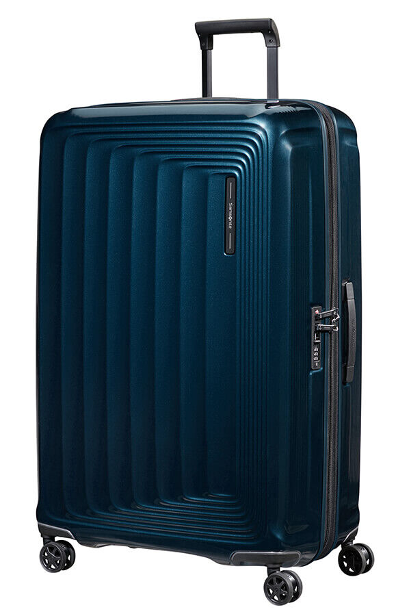 Samsonite Nuon Spinner Expandable 81cm  Metallic Dark Blue